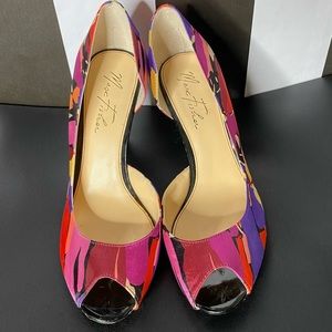 Marc Fisher D’orsay Open-toe Heels